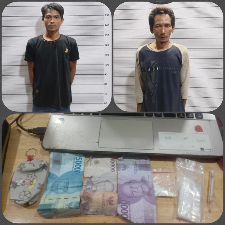 Satres Narkoba Bekuk 2 Pengedar Sabu di Jalan Medan-Batangkuis