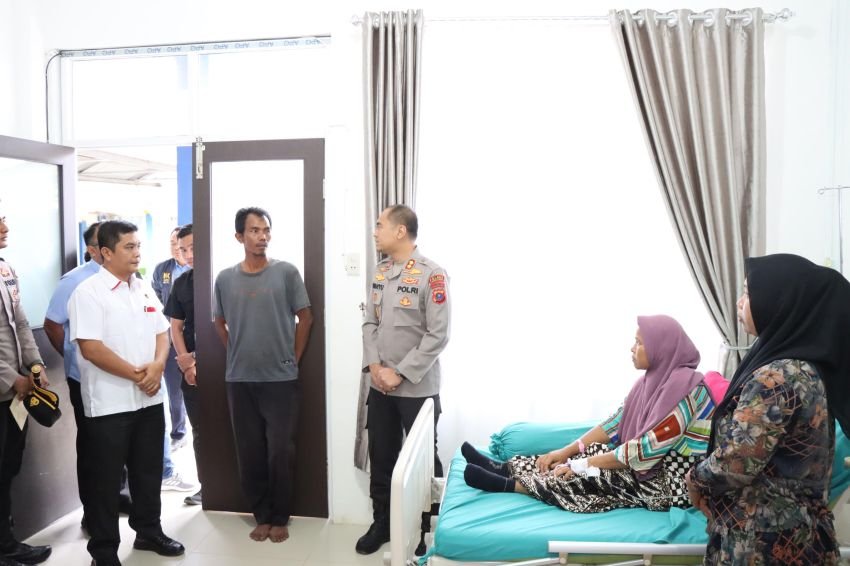 Kapolres Besuk Ibu Korban Tragedi Persalinan di Tapteng, Jamin Proses Hukum Berjalan