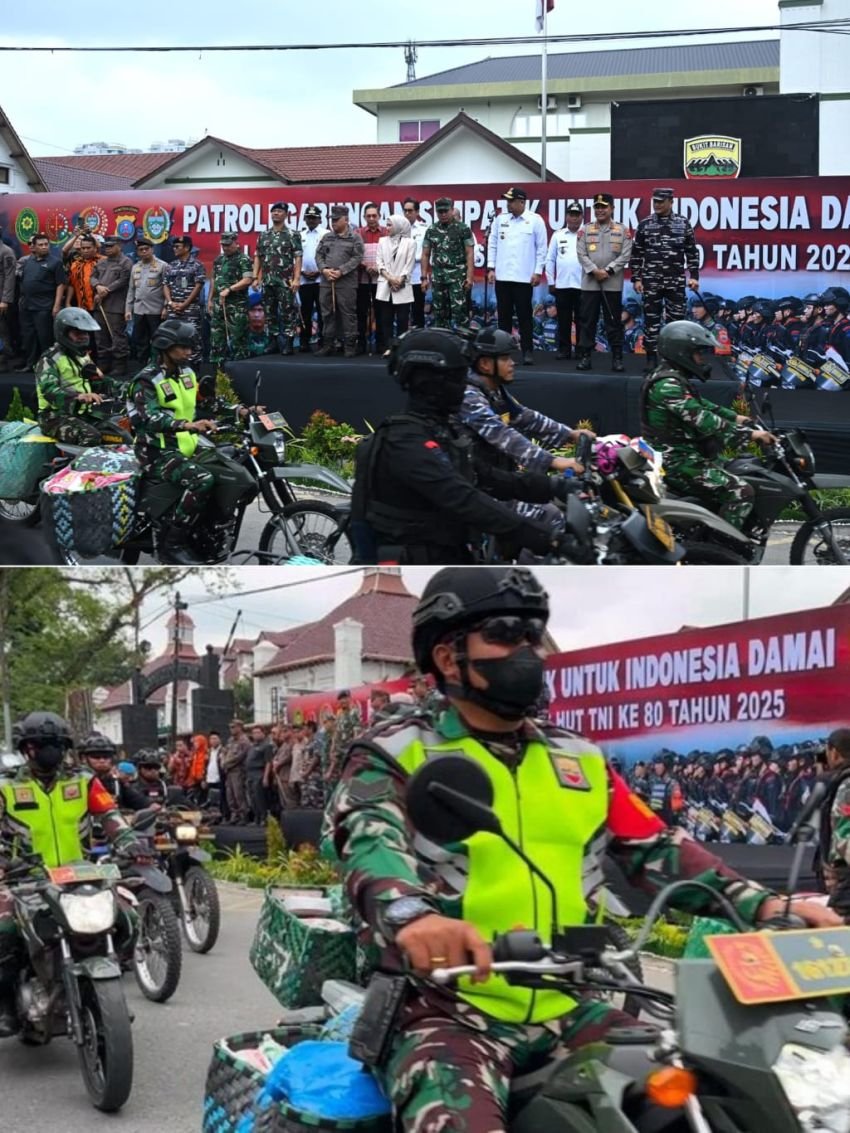 Gubernur Bobby Nasution Lepas 480 Personel Patroli, Salurkan 28 Ribu Ton Beras untuk Warga Kecil