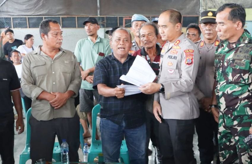 Aksi Unjuk Rasa di Tapteng Ditunda, Kapolres Tapteng Silaturahmi Bersama PERMAK