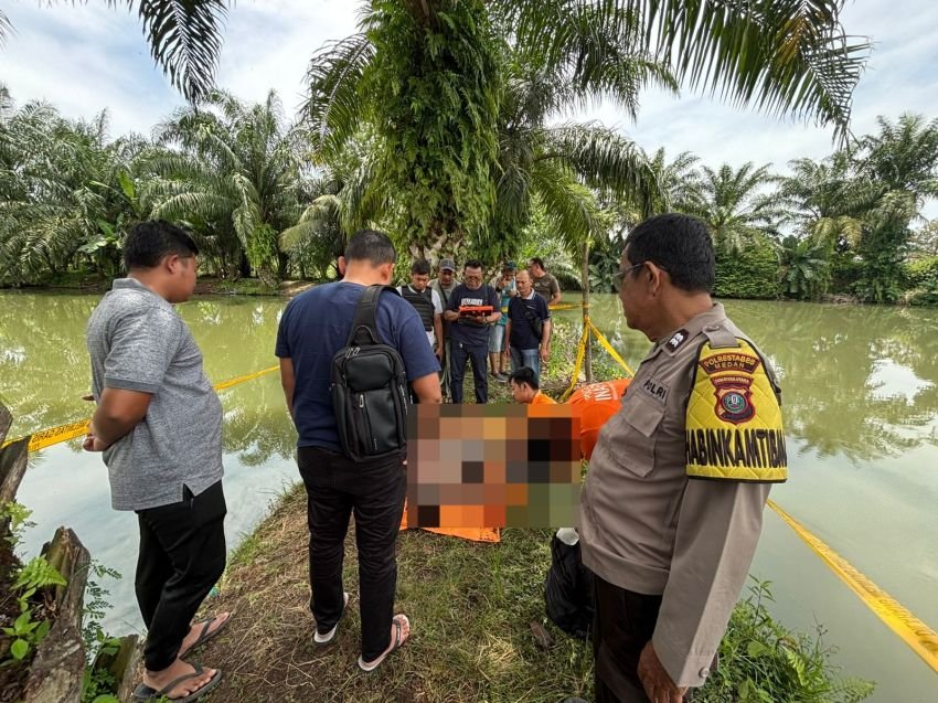Diduga Tenggelam, Mayat Warga Brigjen Katamso Ditemukan di Kolam Pancing Delitua