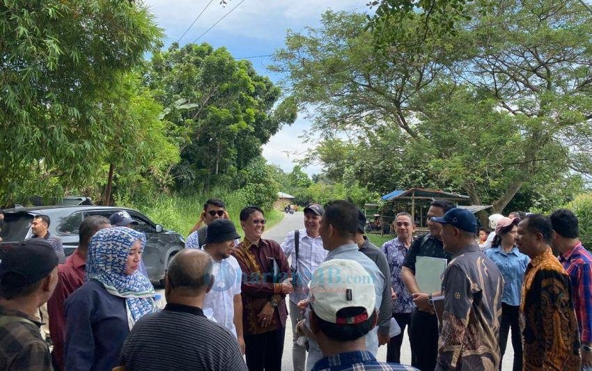 PN Lubukpakam Gelar Sidang Lapangan Objek Sengketa 102 Hektar di Batangkuis