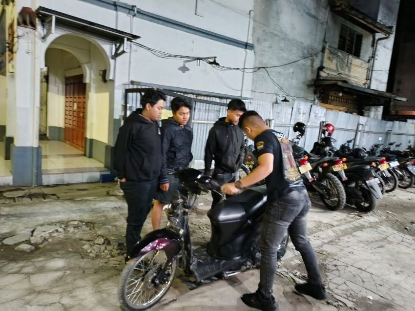 Timsus Polres Pematangsiantar Gencar Patroli, Sasar Geng Motor dan Knalpot Brong
