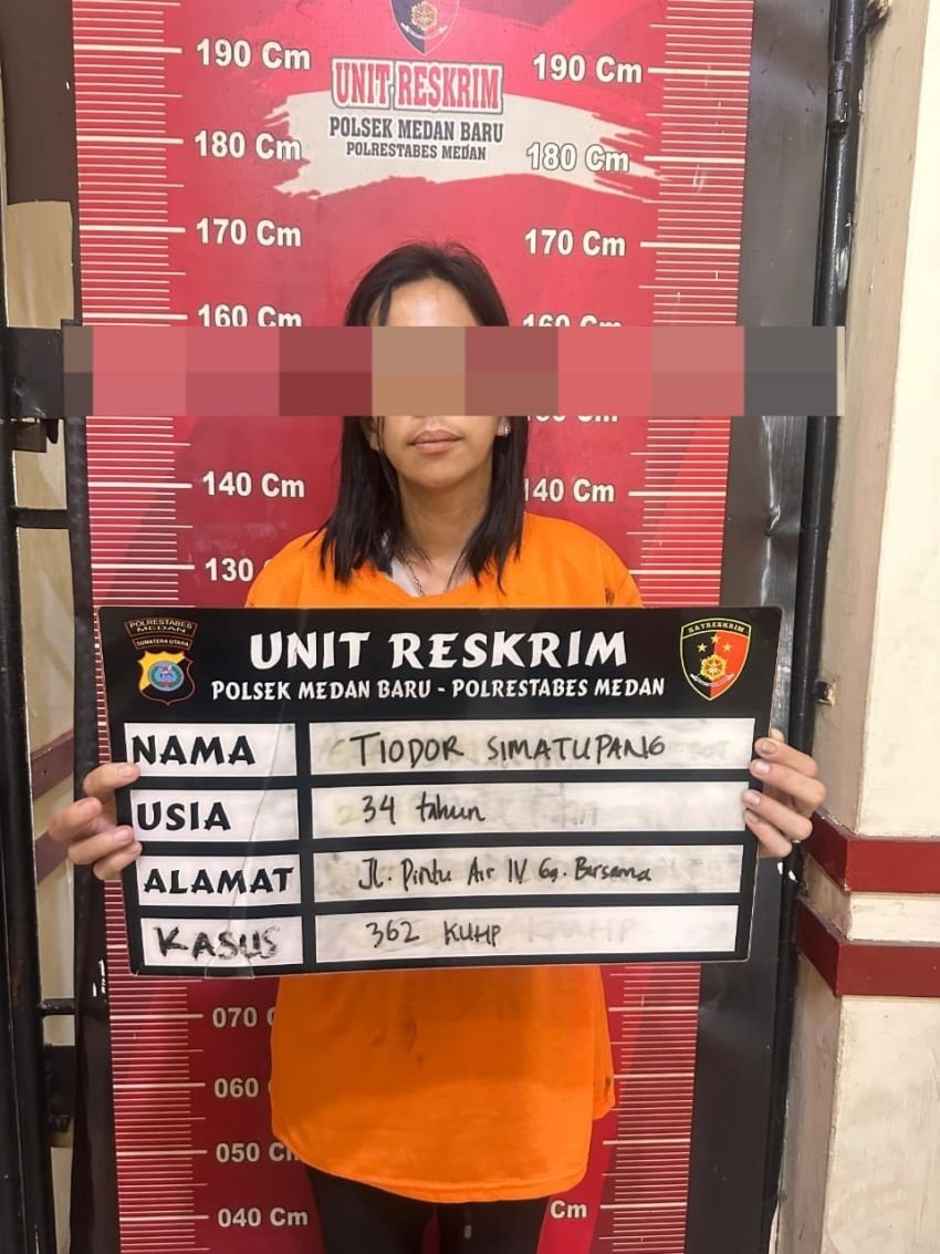 Beberapa Kali Viral di Medsos Karena Mencuri, Seorang Wanita Ditangkap di Salon