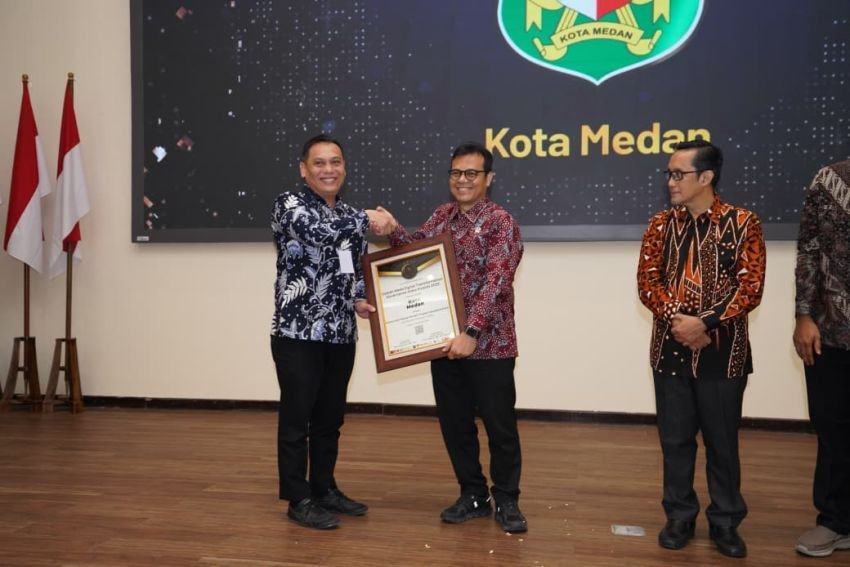 Raih Penghargaan GM-DTGI Award 2025, Pemko Medan Jadi Terbaik di Sumut dalam Penerapan Transformasi Digital