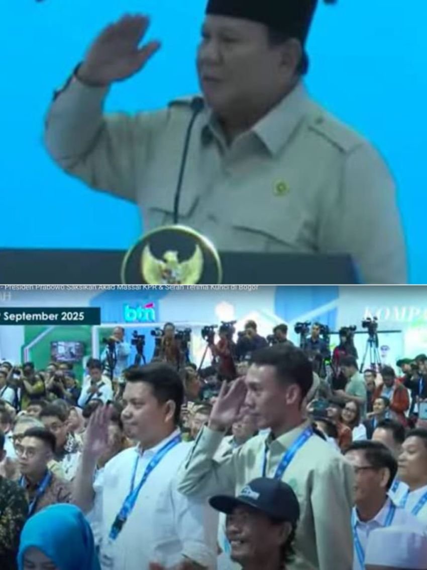 Prabowo Hormat ke Mantan Office Boy yang Jadi Pengusaha Properti