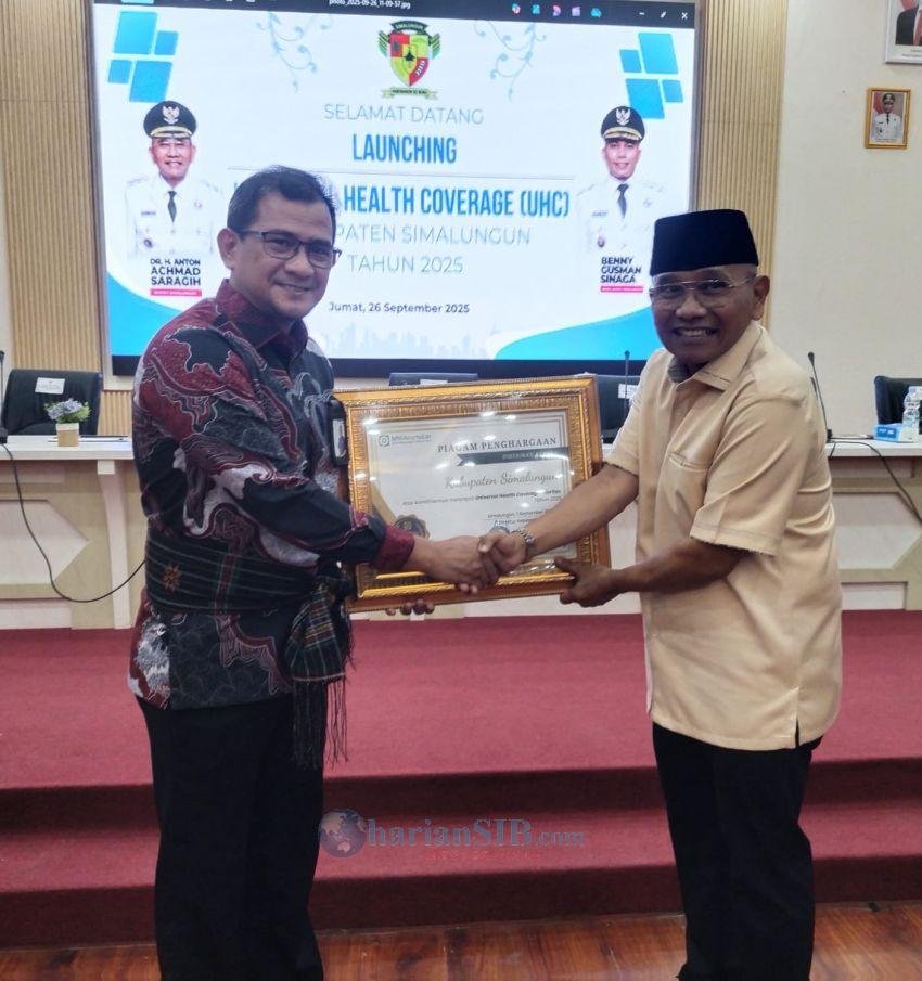 Bupati Simalungun Launching UHC, Layanan Kesehatan Gratis Untuk Warga