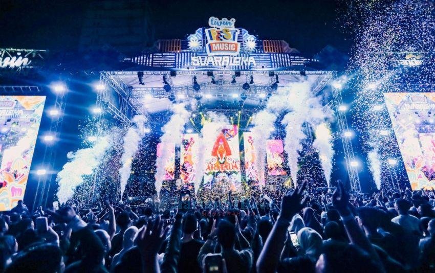 Penampilan Memukau DJ Yasmin Warnai Puncak Empat Hari Livin’ Fest 2025 Medan