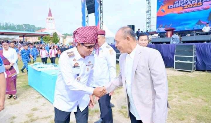 Hadiri Hari Jadi ke-80 Tapanuli Utara, Wabup Tapteng Berharap Harmonisasi yang Terjalin Tetap Terjaga