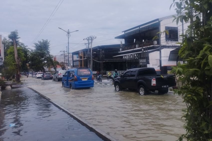 Banjir Rendam Medan, 3.181 Rumah Terendam dan 845 Warga Mengungsi
