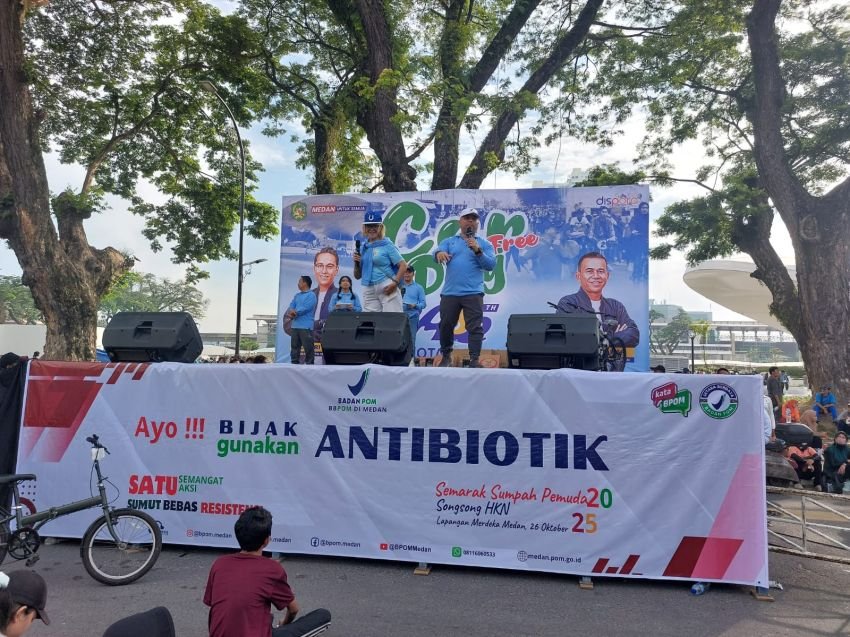 BBPOM Medan Gencarkan Kampanye “ABC + 4T” Lawan Resistensi Antimikroba