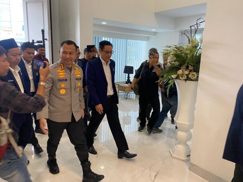 Kapolrestabes Medan dan Ketua NasDem Sumut Jalin Silaturahmi, Sepakat Perkuat Stabilitas Kota