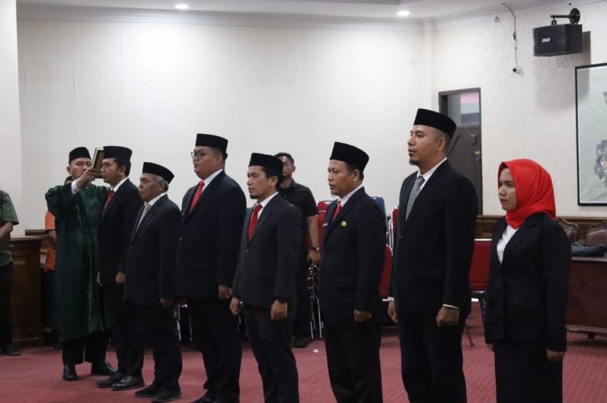 Wali Kota Tanjungbalai Lantik dan Kukuhkan 3 Pejabat Struktural dan 10 Pejabat Fungsional