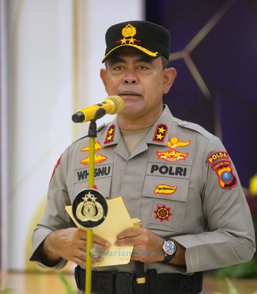 Kapolda Sumut Mutasi Sejumlah Kasatreskrim dan Kapolsek