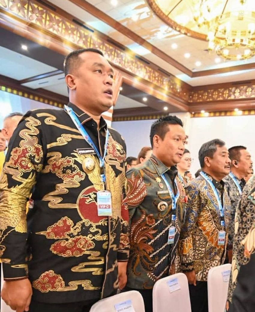 Bupati Humbahas Hadiri Rakornas TPAKD 2025, Dorong Percepatan Akses Keuangan Daerah