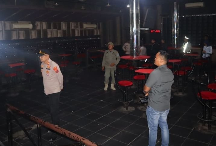Polri, TNI dan Pemkab Labuhanbatu Gelar Patroli Gabungan Tiga Pilar Jaga Kamtibmas