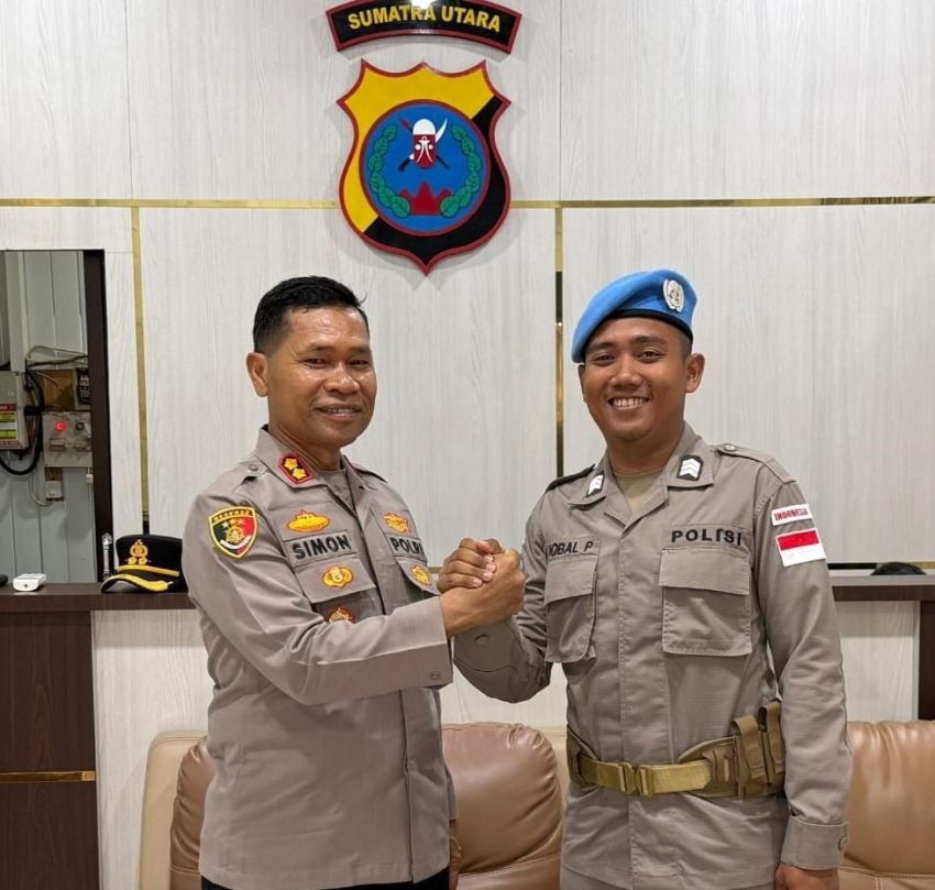 Personel Polres Tebingtinggi Ikut Misi Perdamaian Dunia PBB di Republik Afrika Tengah